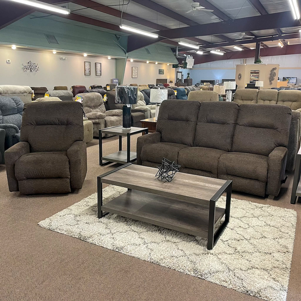 Kenley Chocolate Rocker Recliner