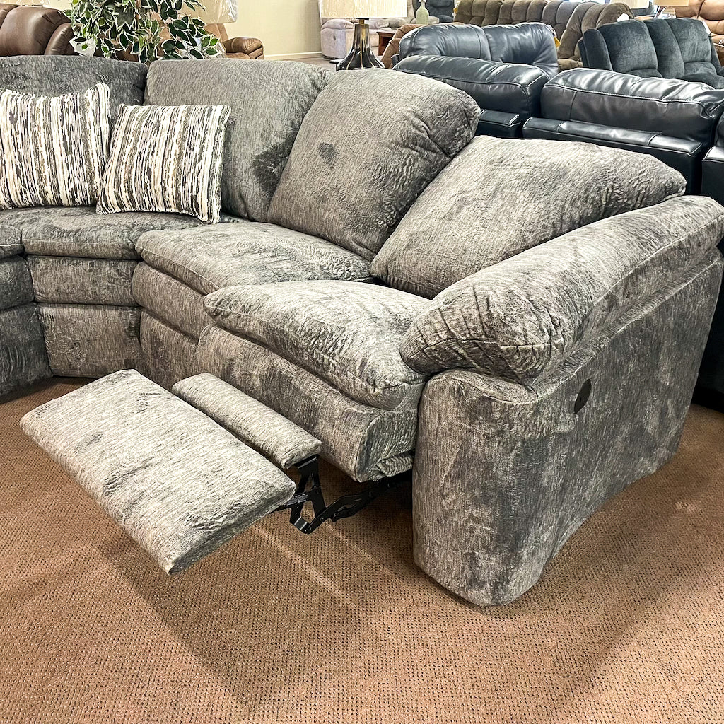 Seneca Gladiator Fog Power Reclining Sectional