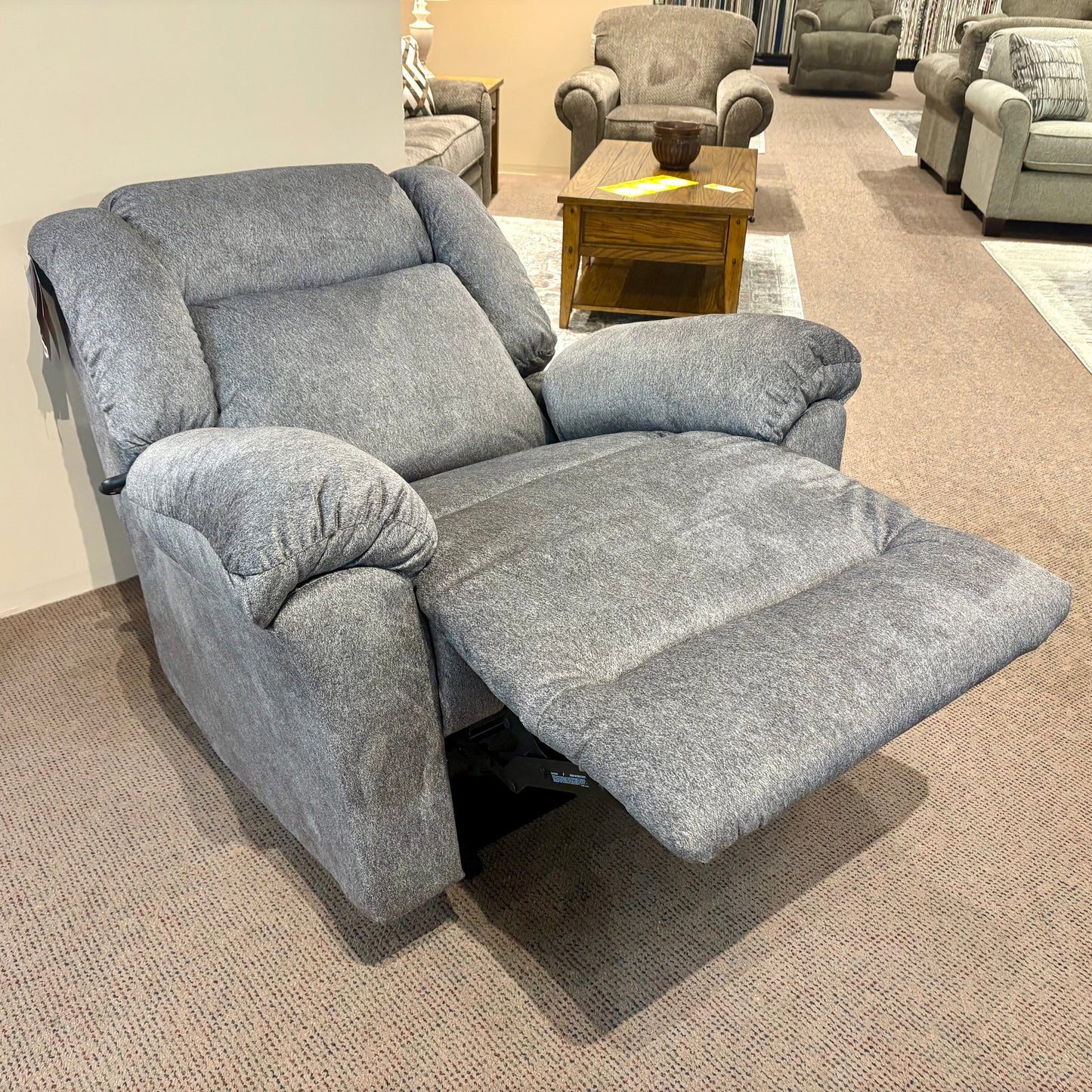 Gigantor Graphite Power Big Mans Rocker Recliner