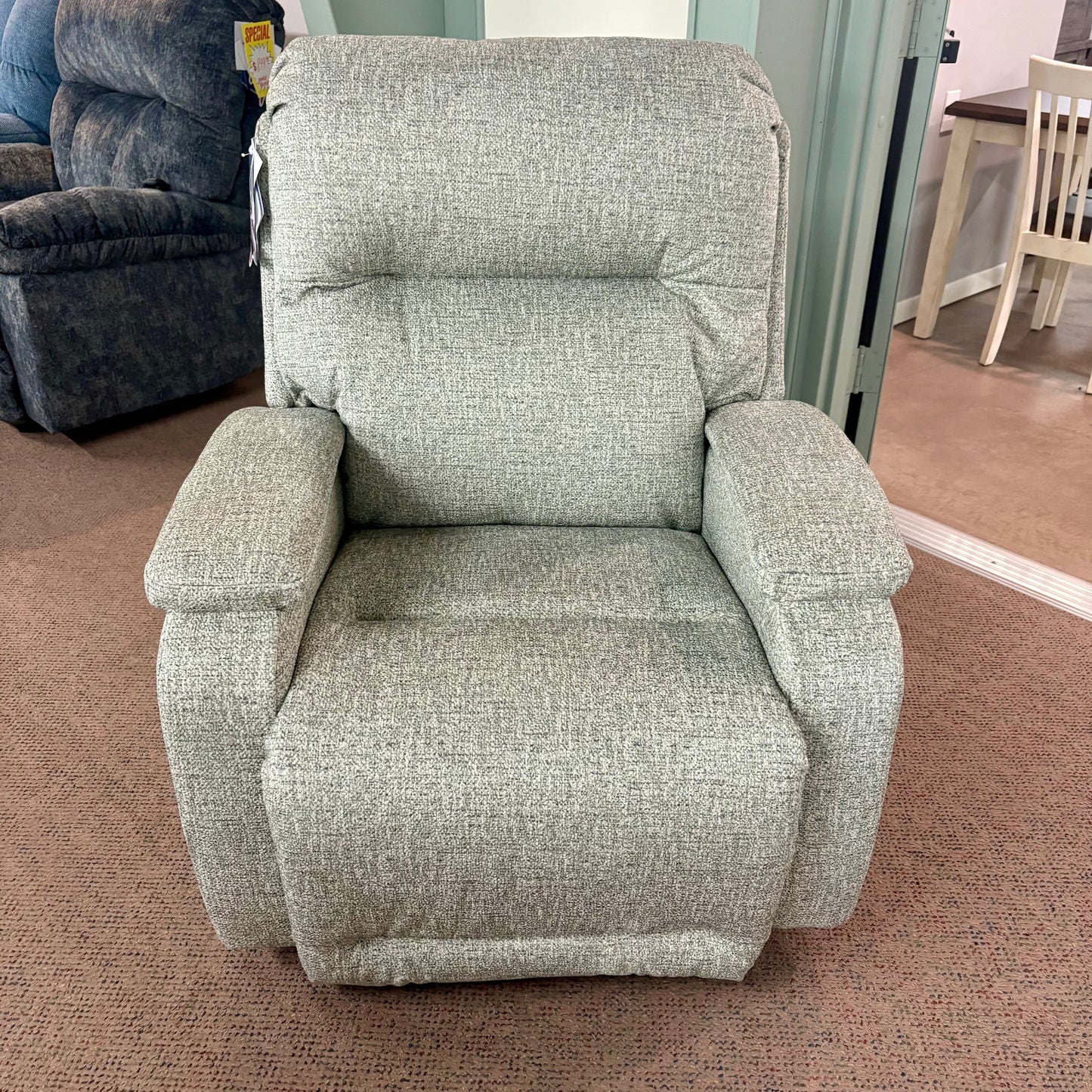 Maverly Celadon Wallsaver Recliner
