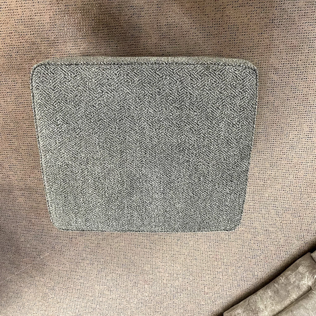 Monroe Urban Walnut Standard Ottoman