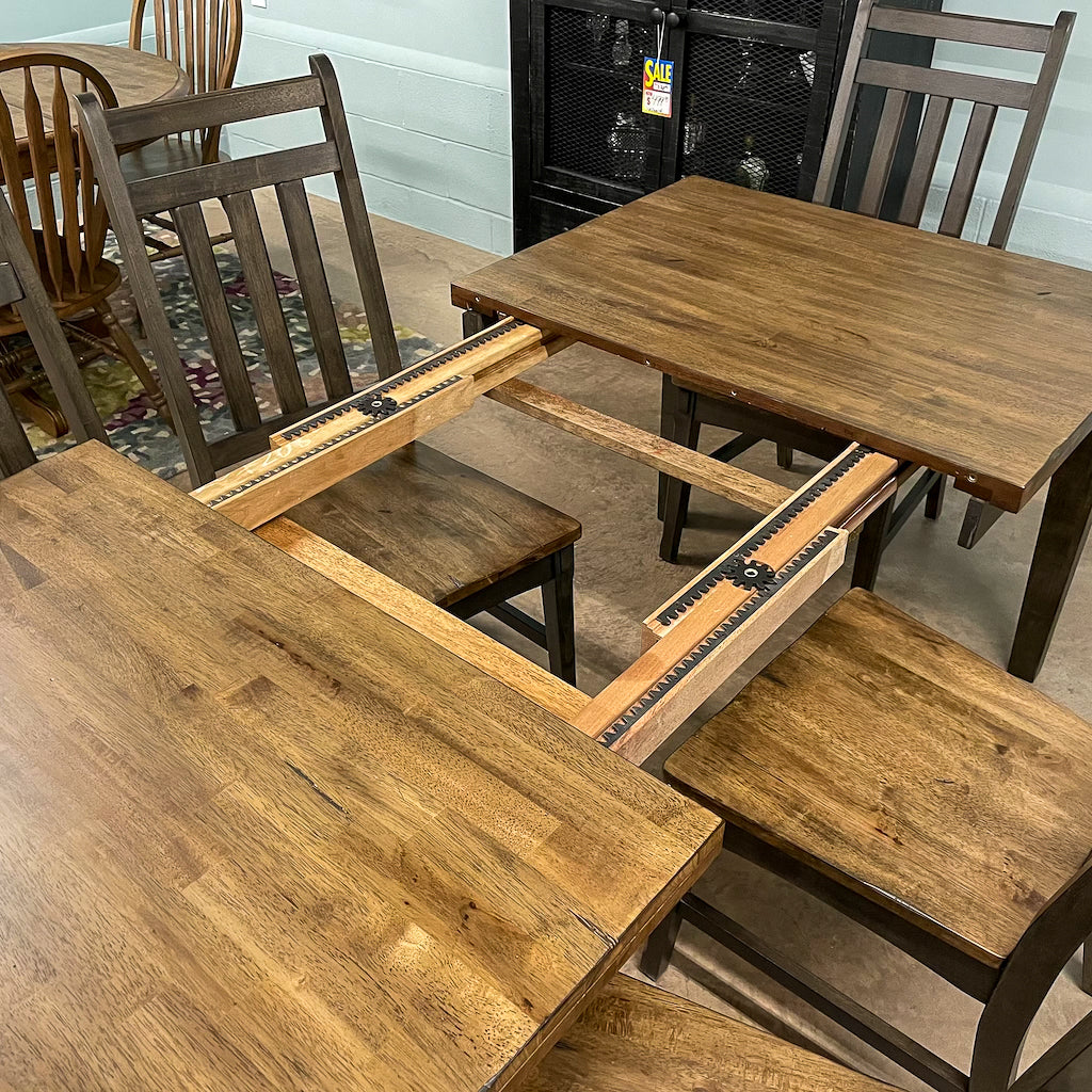 Shelton Table & 6 Chairs