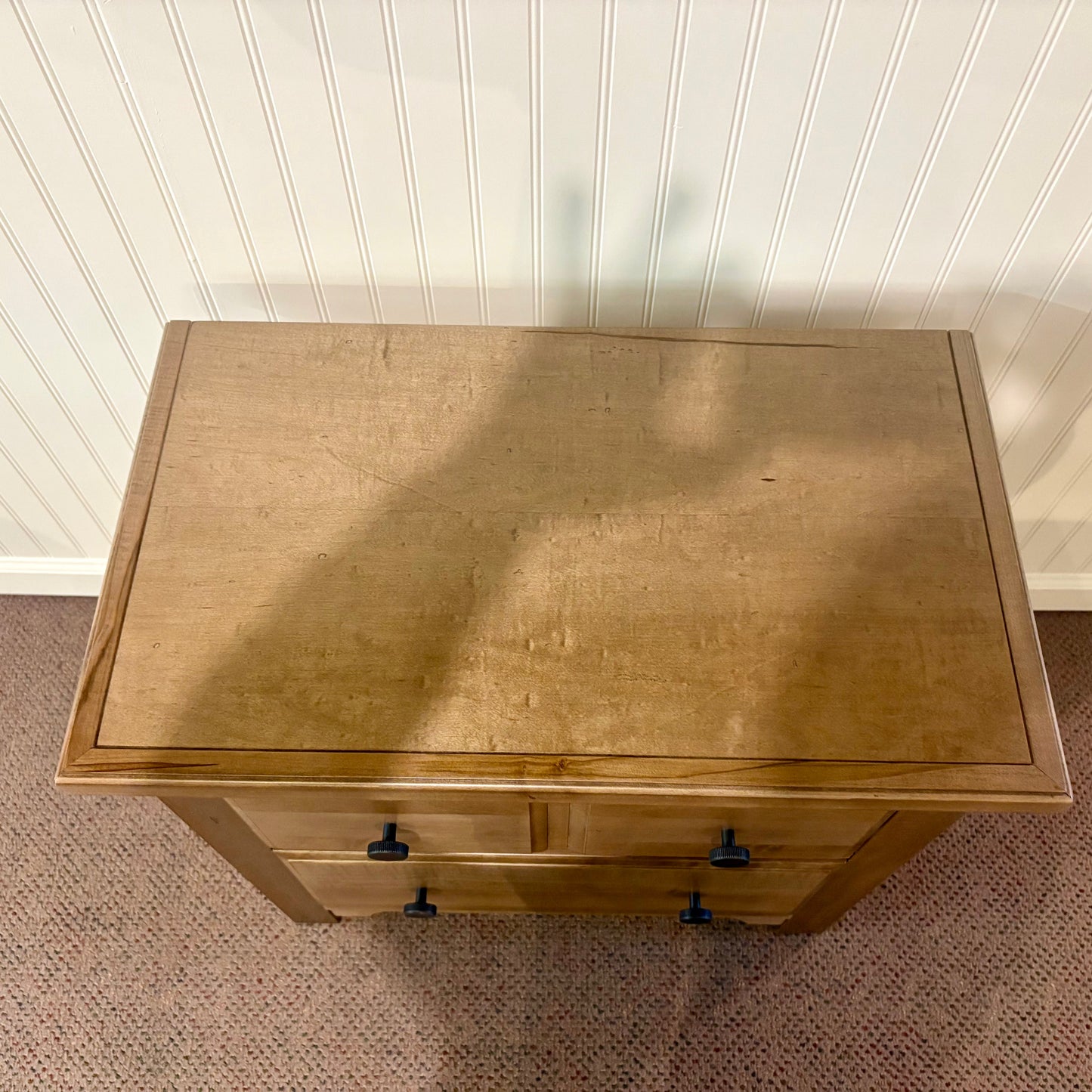 Cool Maple Farmhouse Nightstand