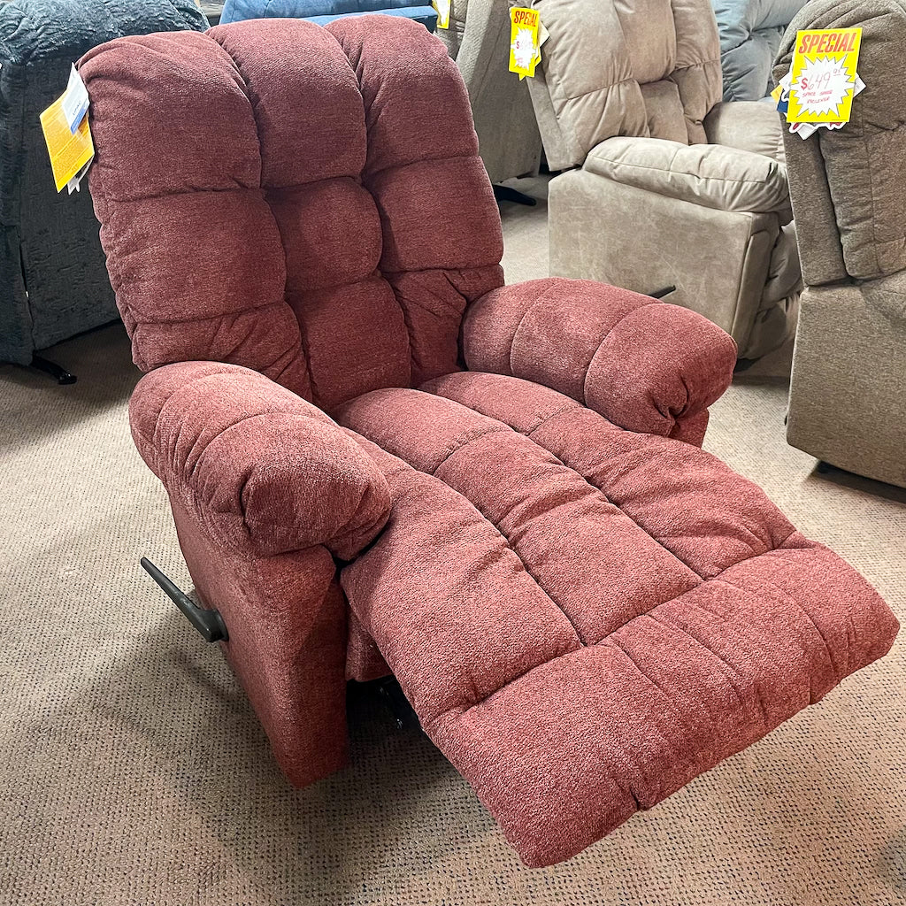Everlasting Wine Rocker Recliner
