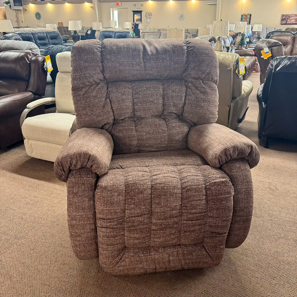 Rake Brown Big Mans Wallsaver Recliner