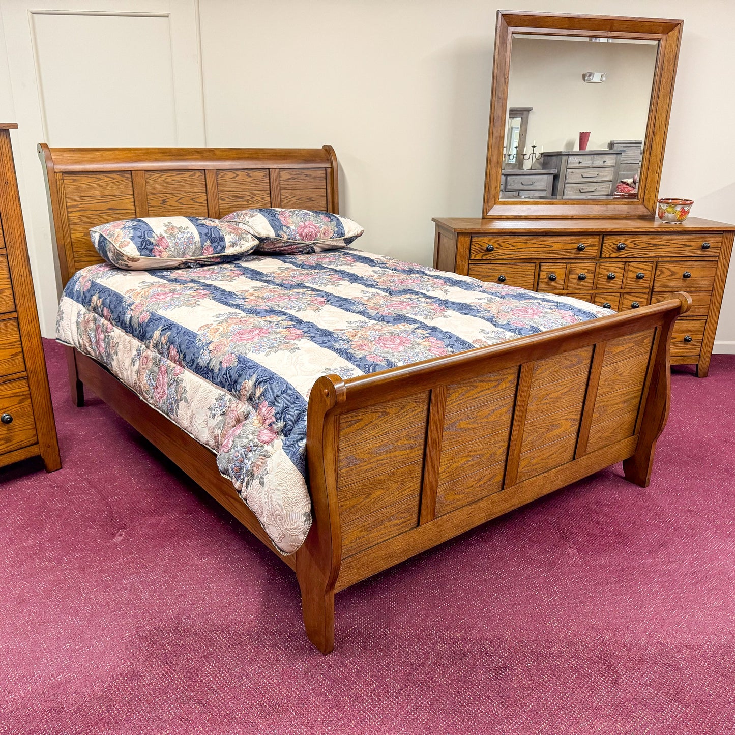 Trestlewood Cabin Sleigh Bed