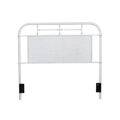 Twin Metal Headboard - White