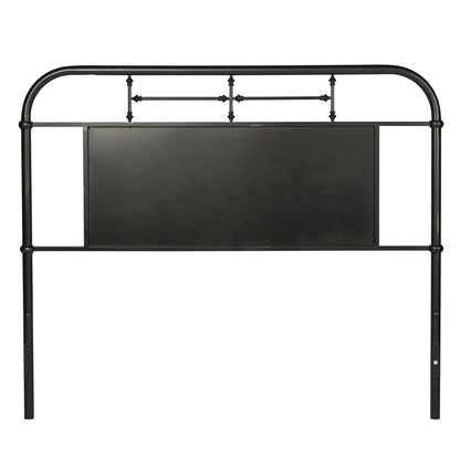Twin Metal Headboard - Black
