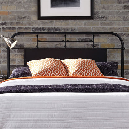 Twin Metal Headboard - Black