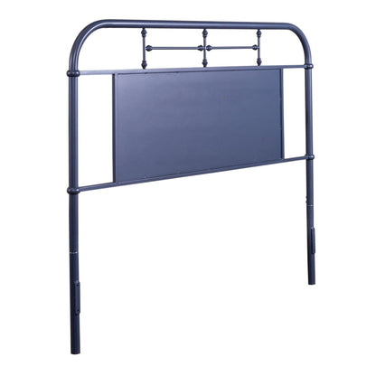 Twin Metal Headboard - Blue