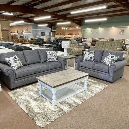 Brett Gem Black Sofa