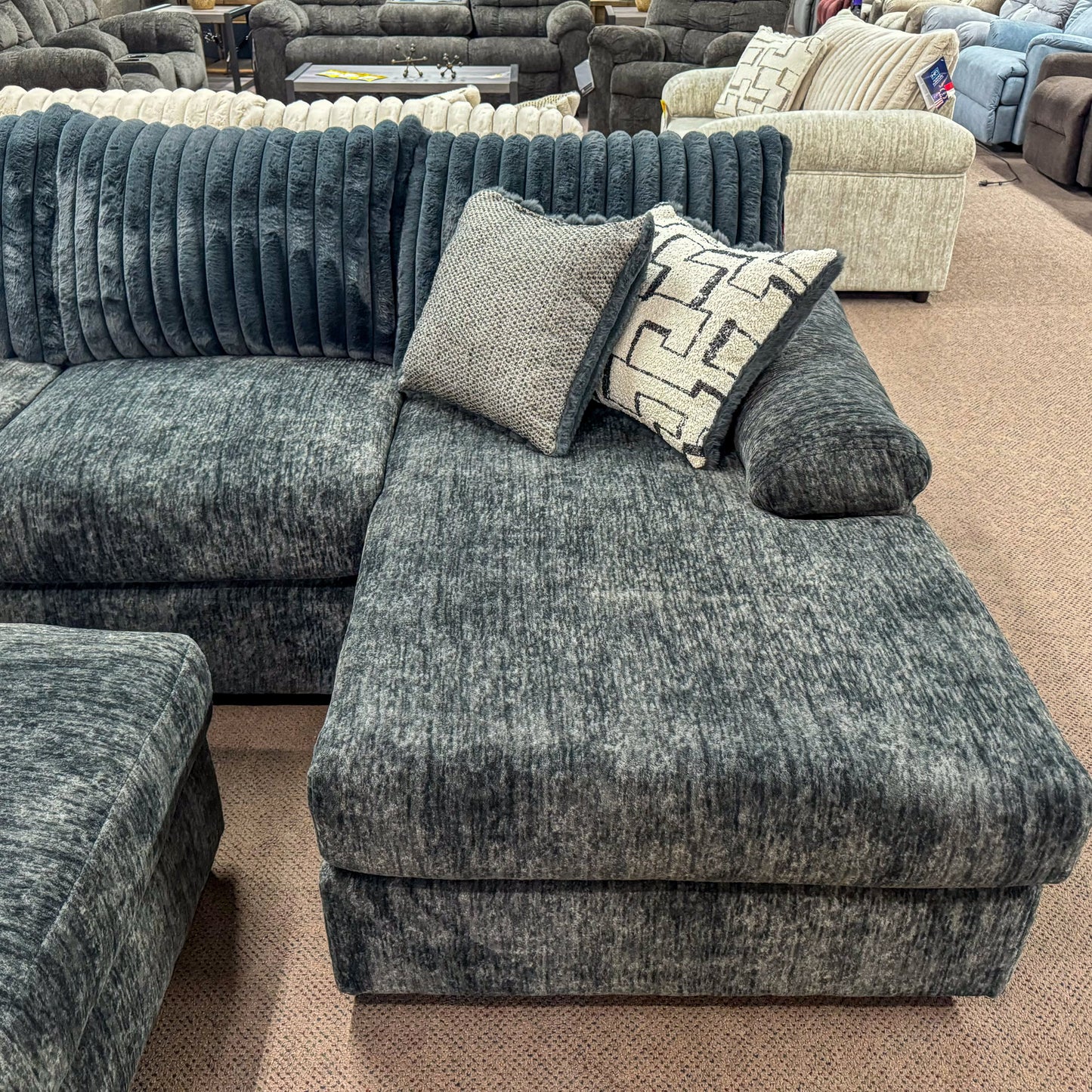 Galactic Charcoal Sectional
