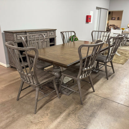 River Place Windsor Table & 6 Chairs