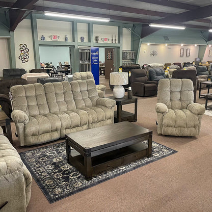 Everlasting Platinum Power Reclining Sofa