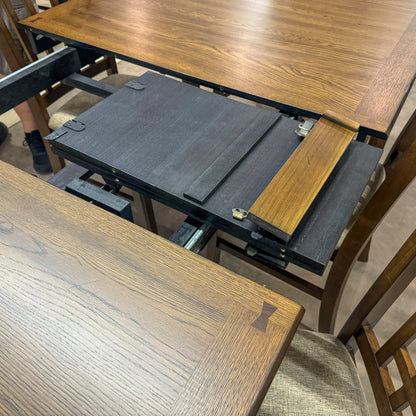 Santa Rosa Rectangular Table & 6 Chairs