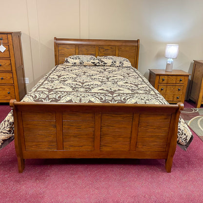 Trestlewood Cabin Sleigh Bed