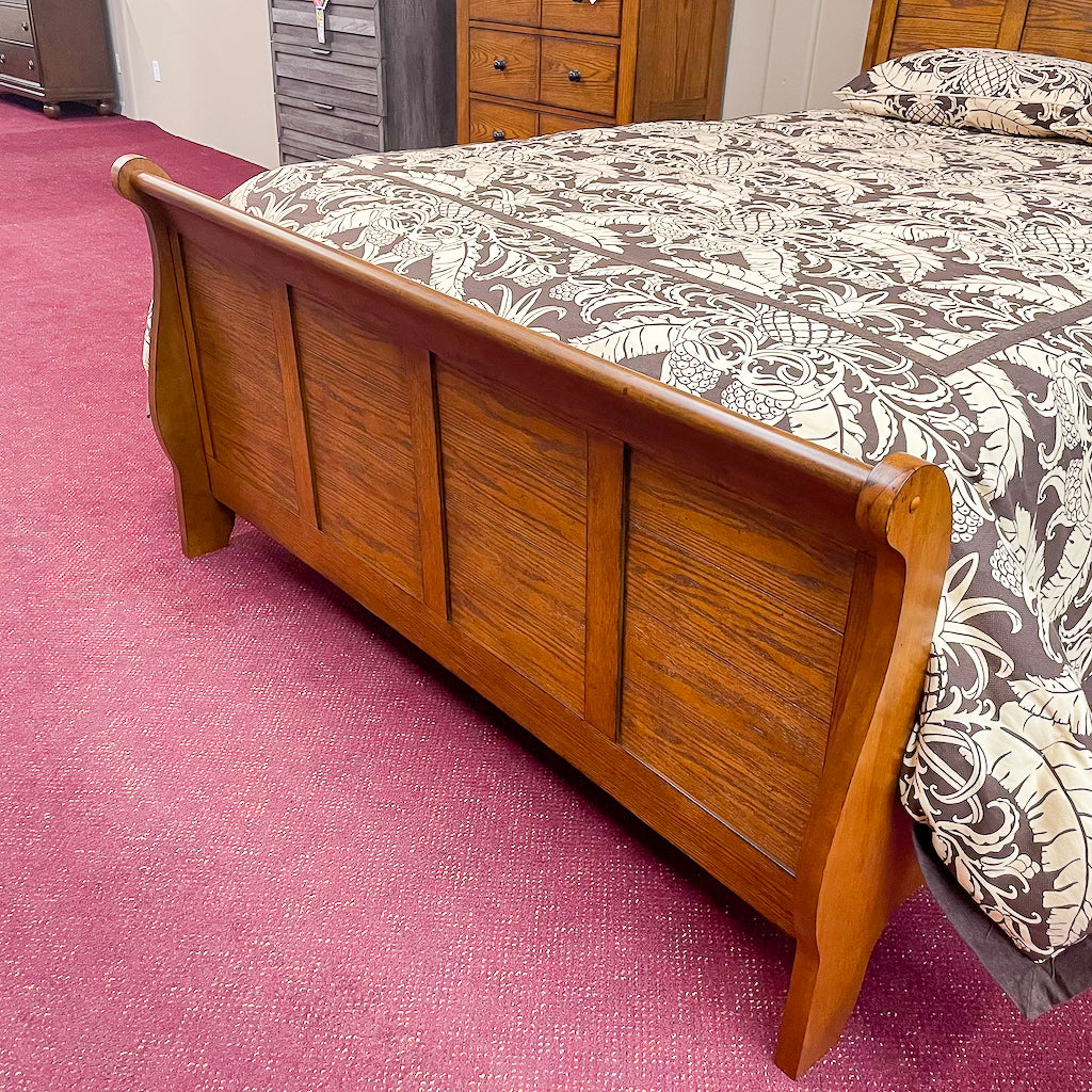 Trestlewood Cabin Sleigh Bed