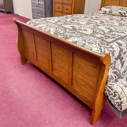 Trestlewood Cabin Sleigh Bed
