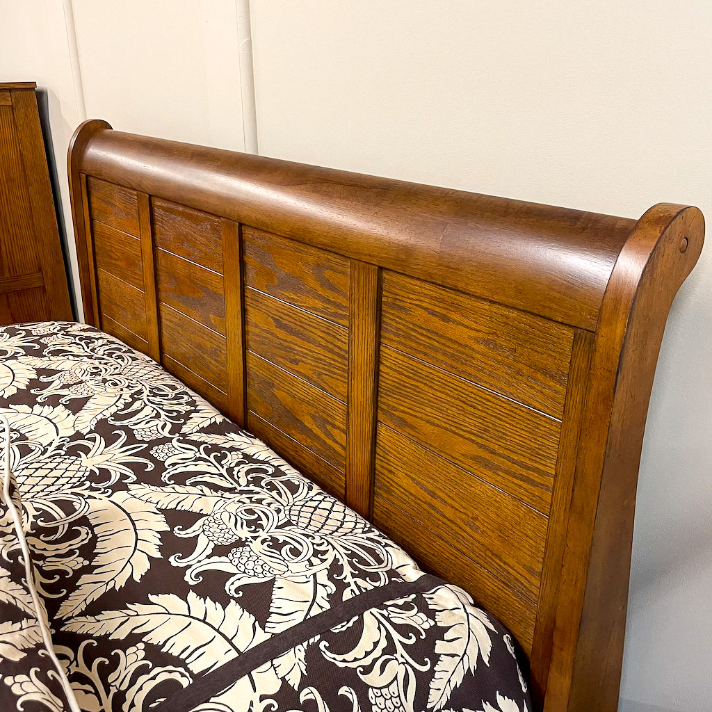 Trestlewood Cabin Sleigh Bed