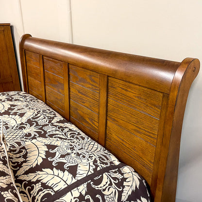 Trestlewood Cabin Sleigh Bed