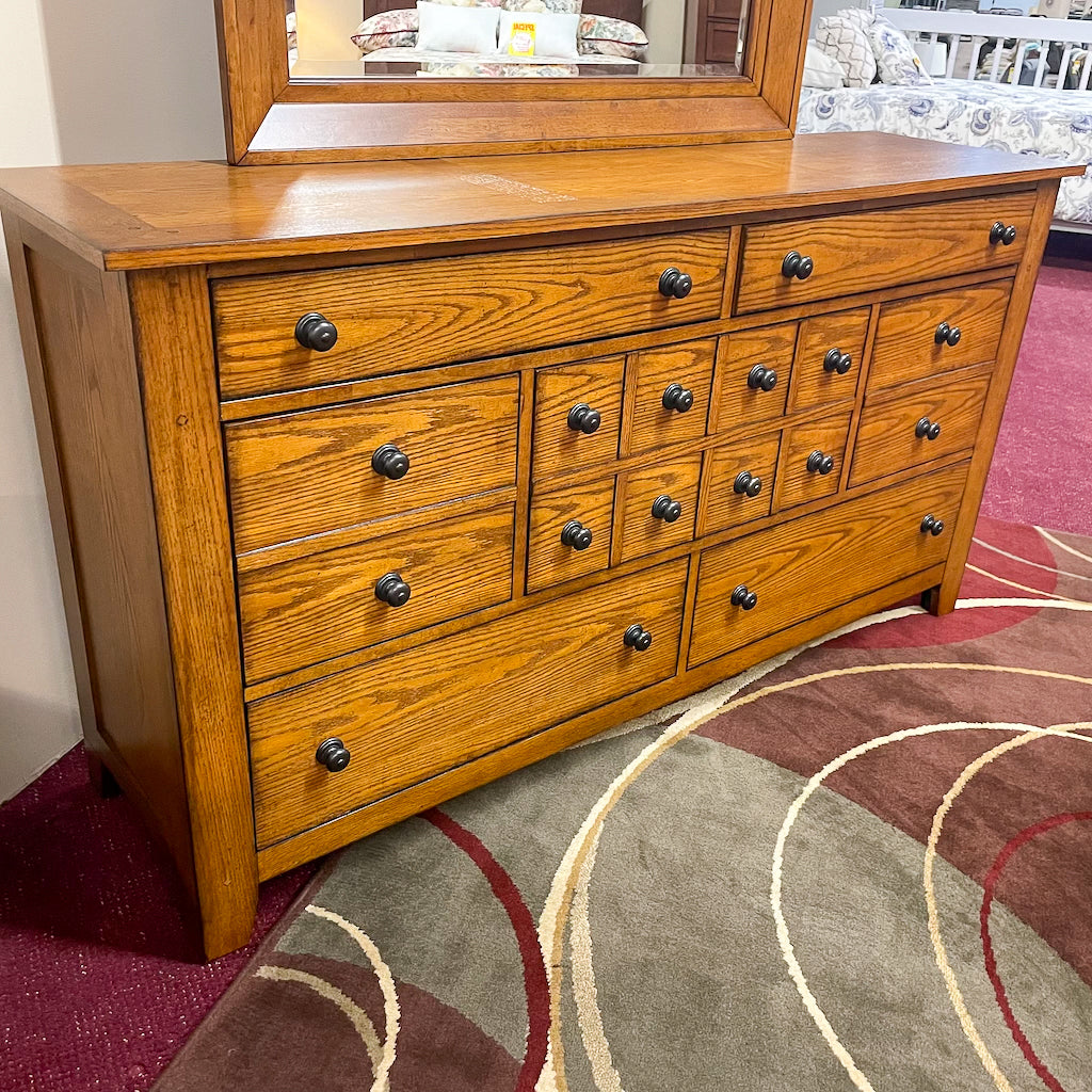 Trestlewood Cabin Dresser & Mirror