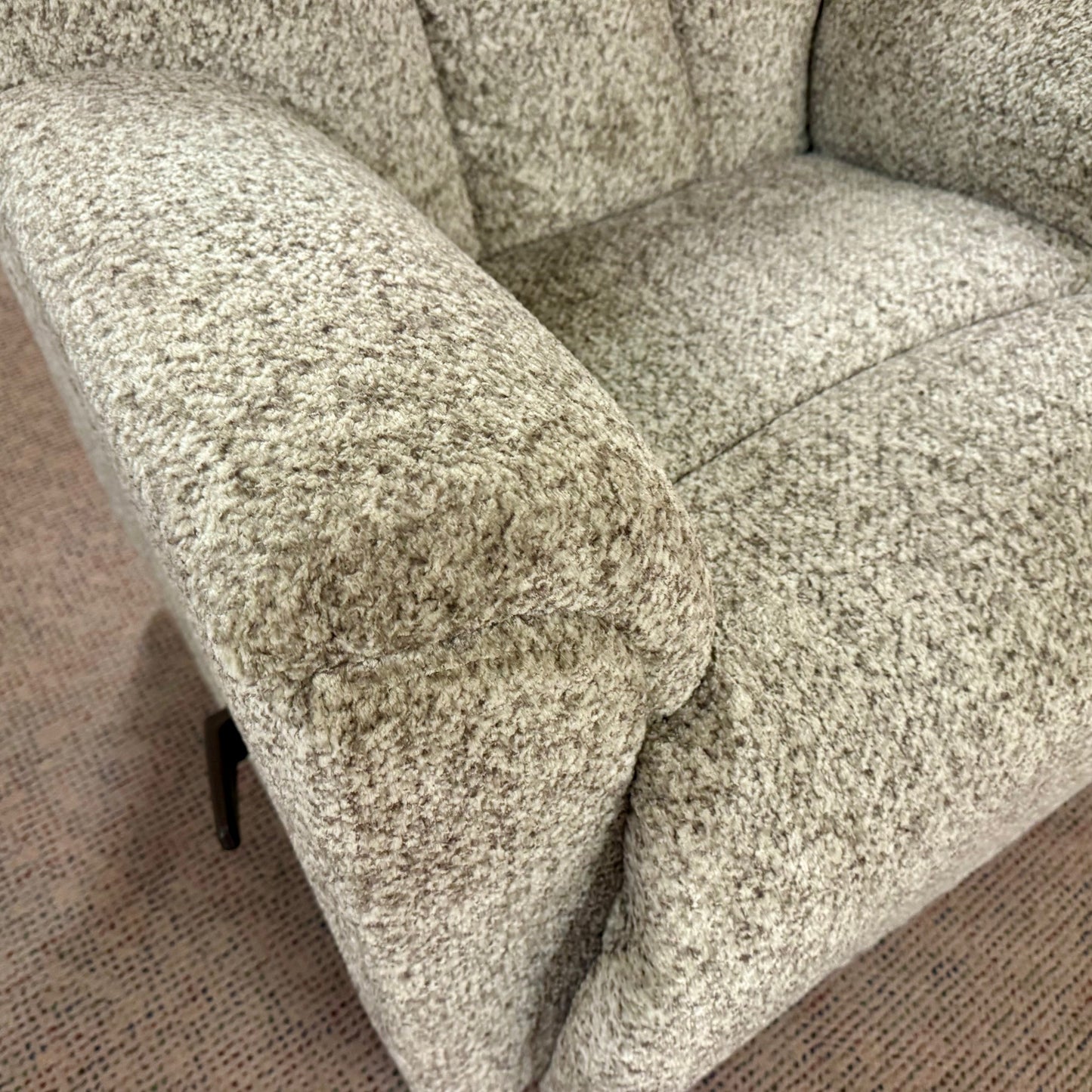 Suitably Taupe Rocker Recliner