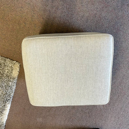 Brett Invitation Linen Ottoman
