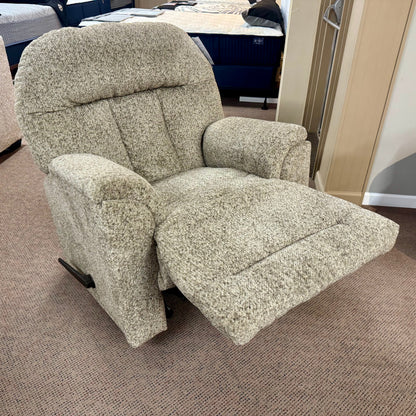 Suitably Taupe Rocker Recliner