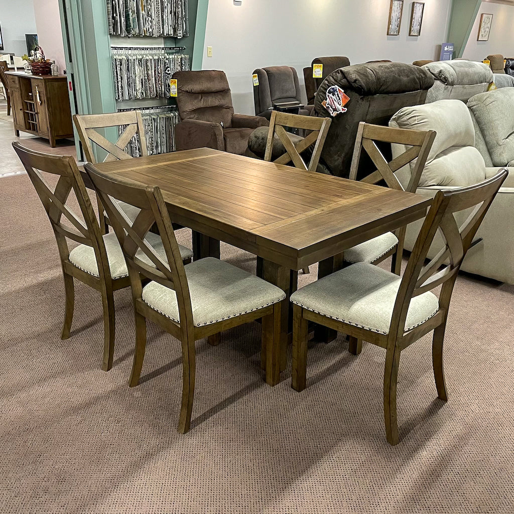 Moriville Dining Room Table & 6 Chairs