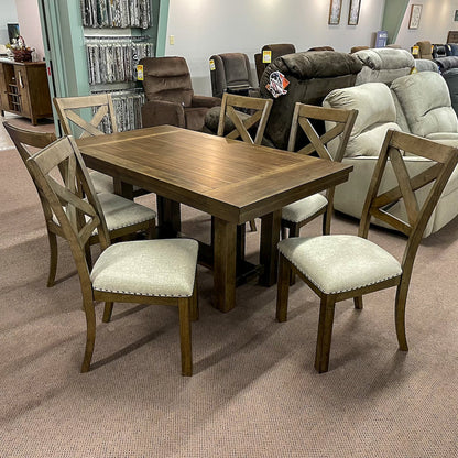 Moriville Dining Room Table & 6 Chairs