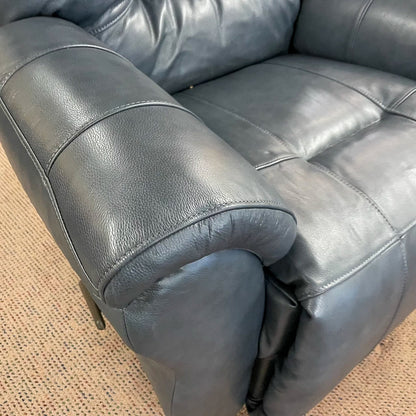 Steel Unity Leather Rocker Recliner
