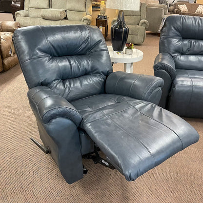 Steel Unity Leather Rocker Recliner