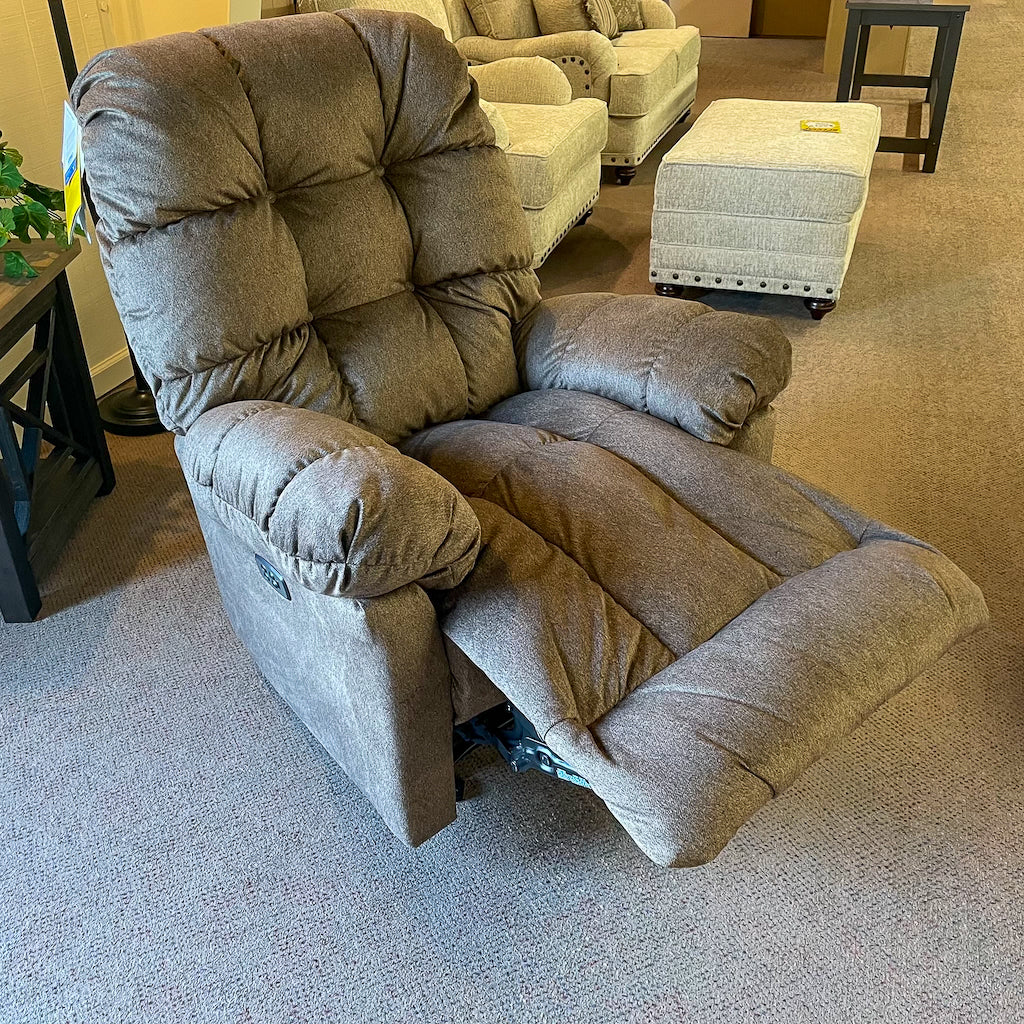 Brosmer Cafe Power Recliner With Power Headrest
