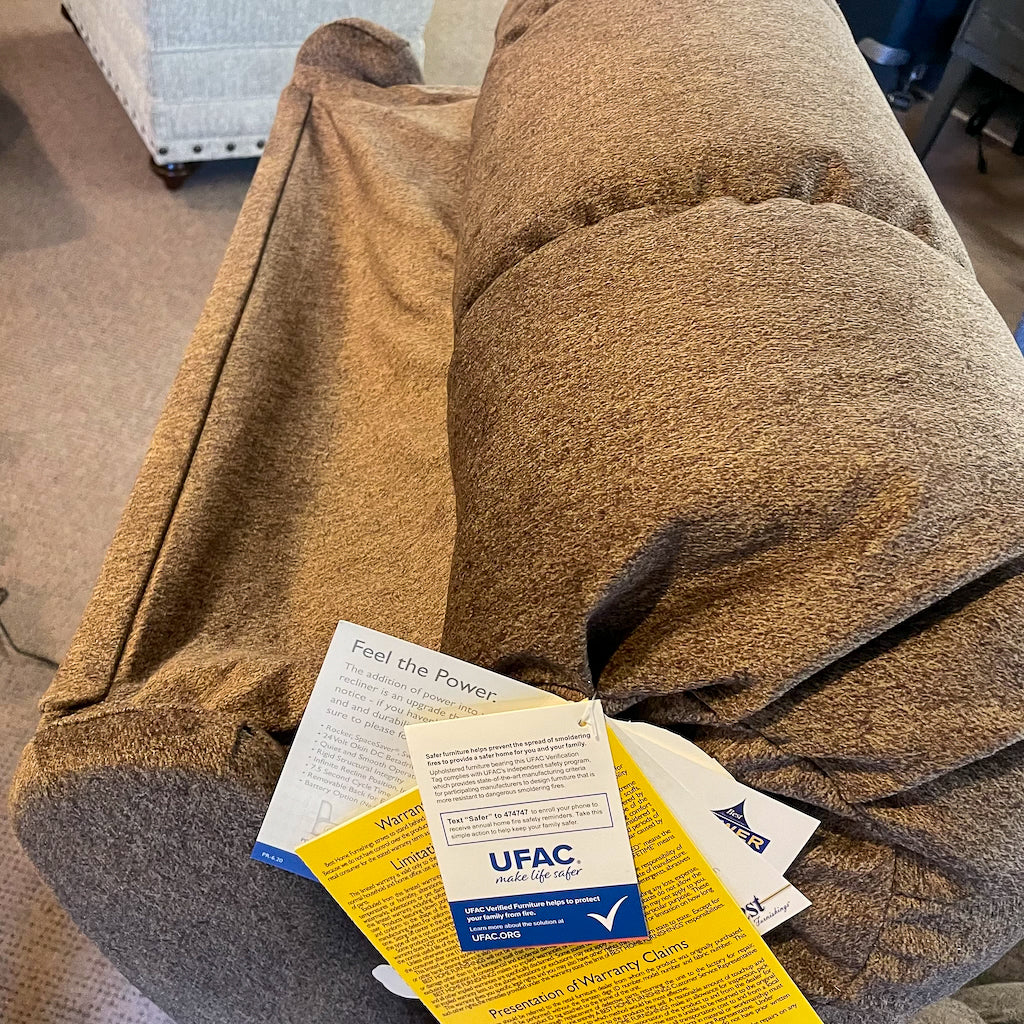 Brosmer Cafe Power Recliner With Power Headrest