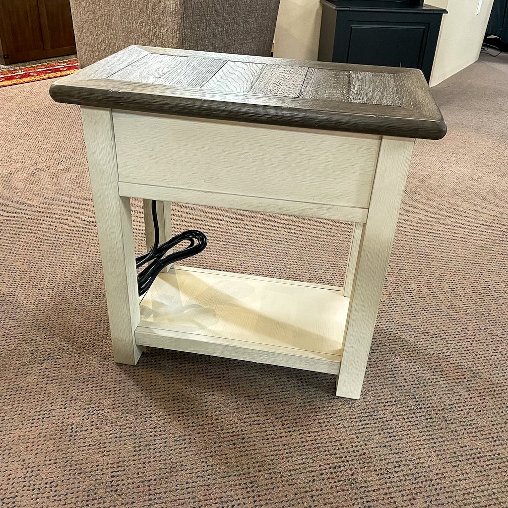 Brookstone Chairside End Table