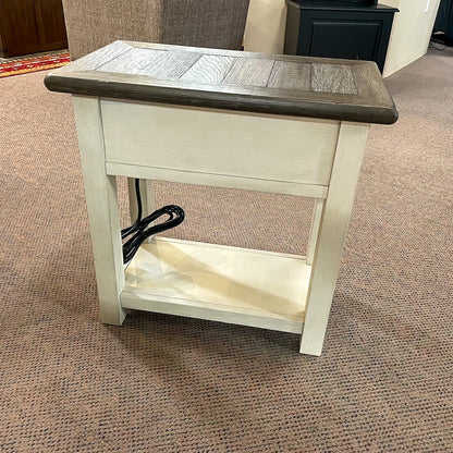 Brookstone Chairside End Table