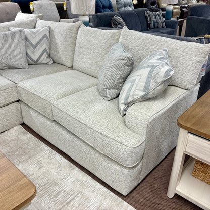 Anderson Living Large White Sectional