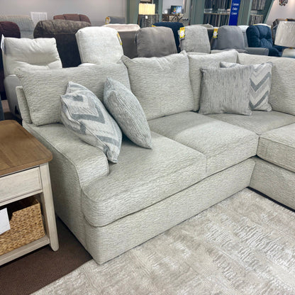 Anderson Living Large White Sectional