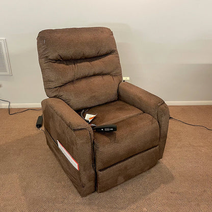 Bellagio Walnut Lift Chair With Heat & Massage