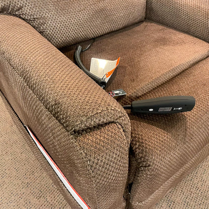 Bellagio Walnut Lift Chair With Heat & Massage