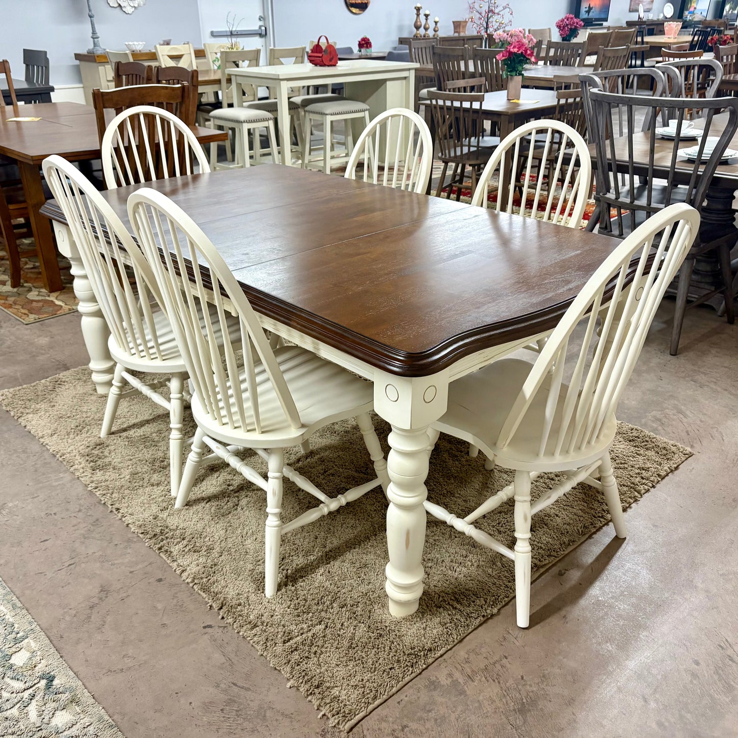 Windswept Table & 6 Chairs