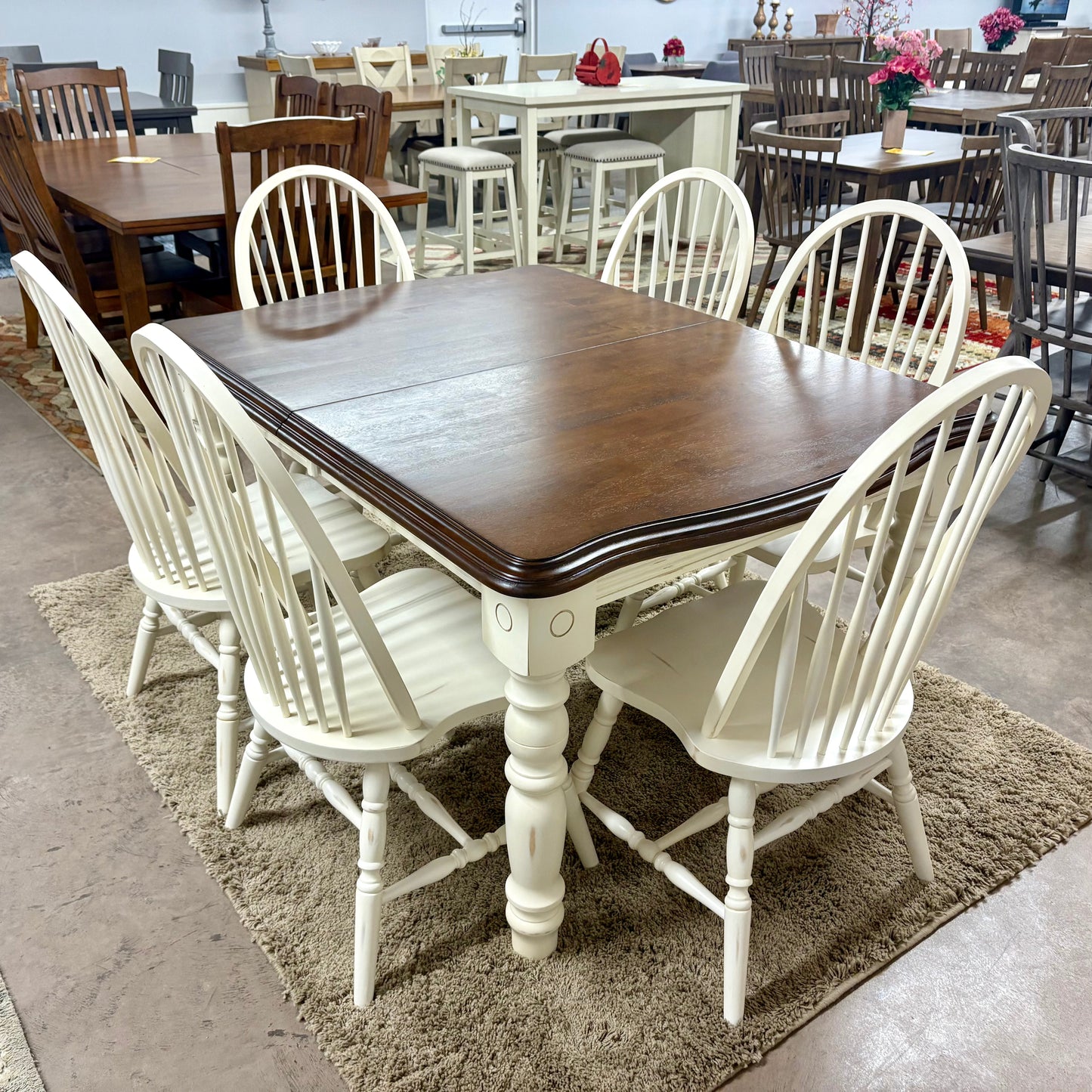 Windswept Table & 6 Chairs
