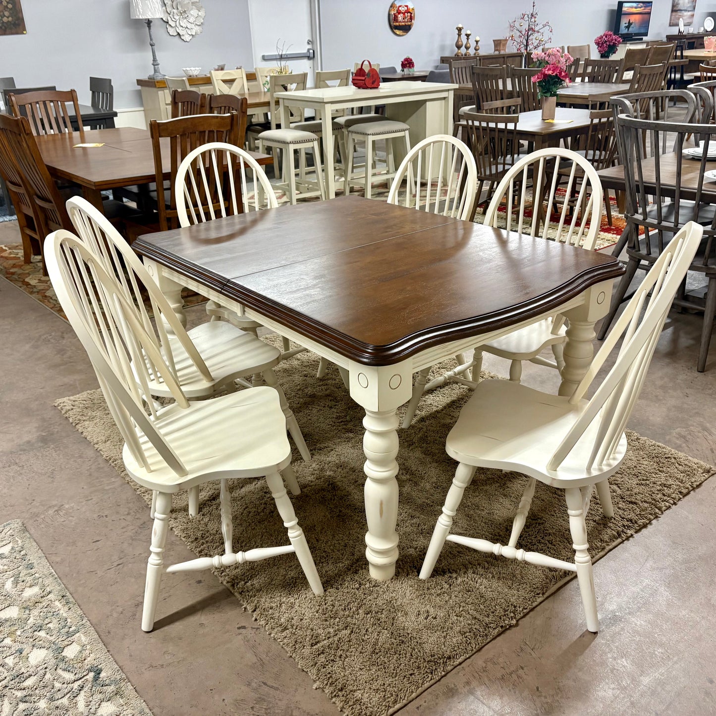 Windswept Table & 6 Chairs