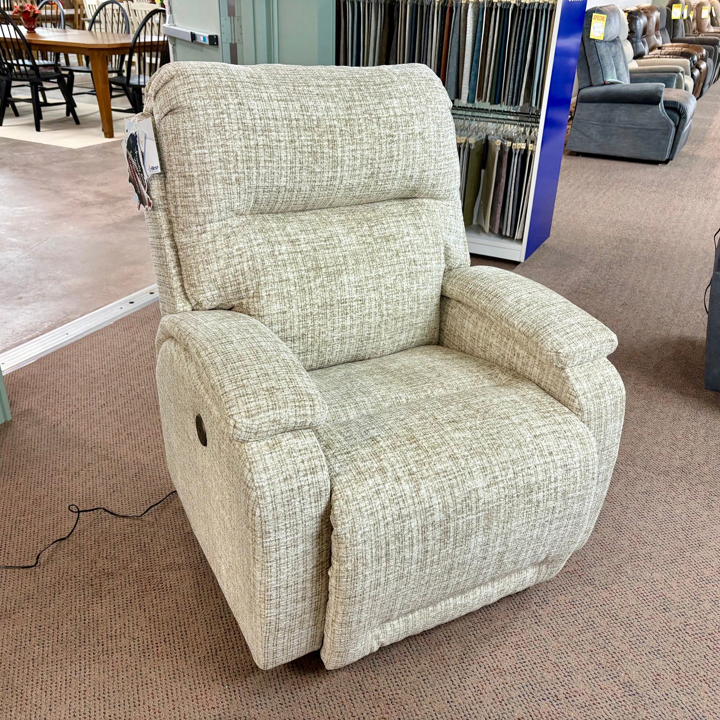 Maverly Sand Power Recliner