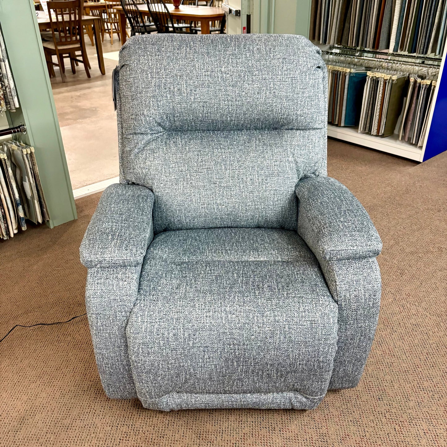 Maverly Denim Power Recliner