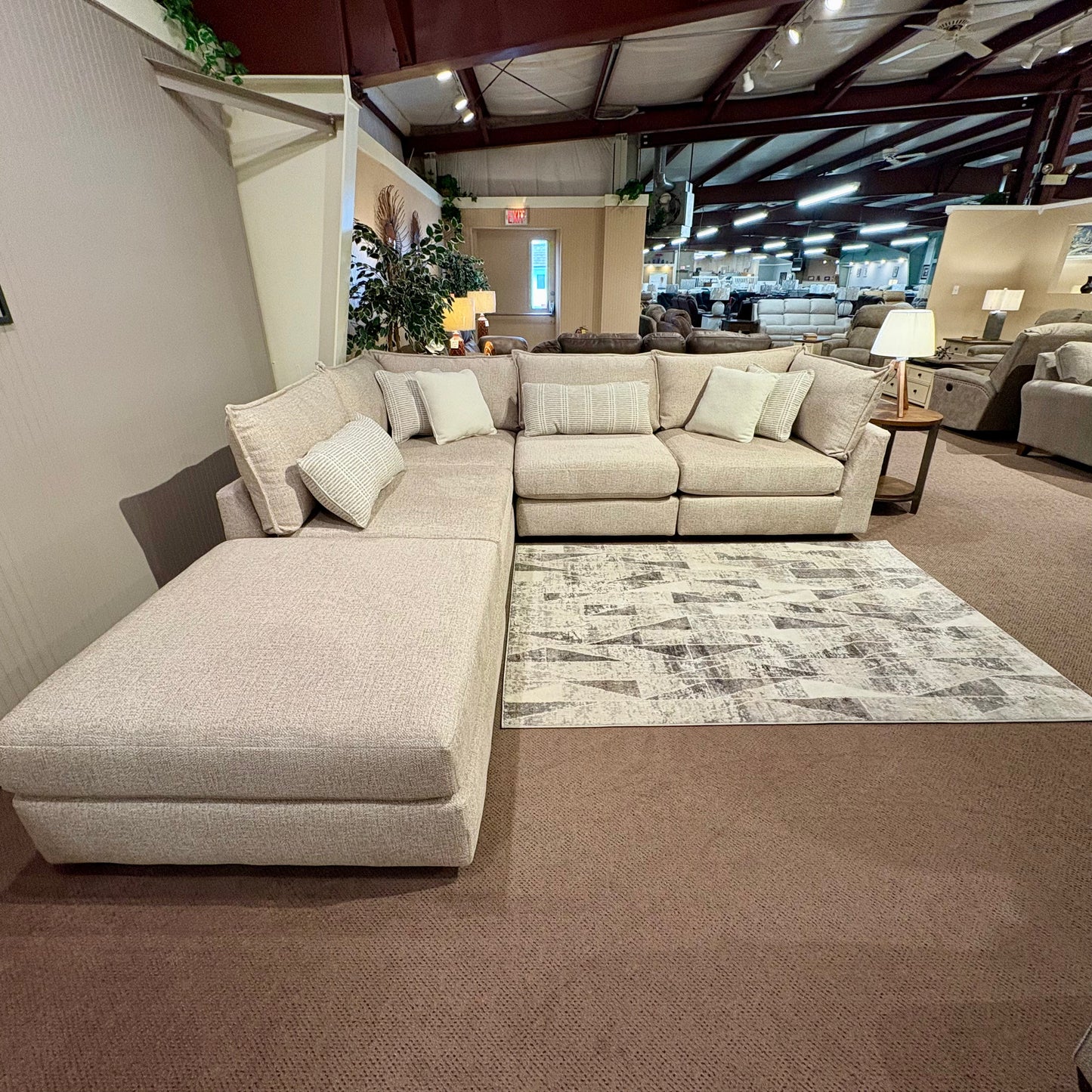 Tyler McLovin OatMeal Sectional