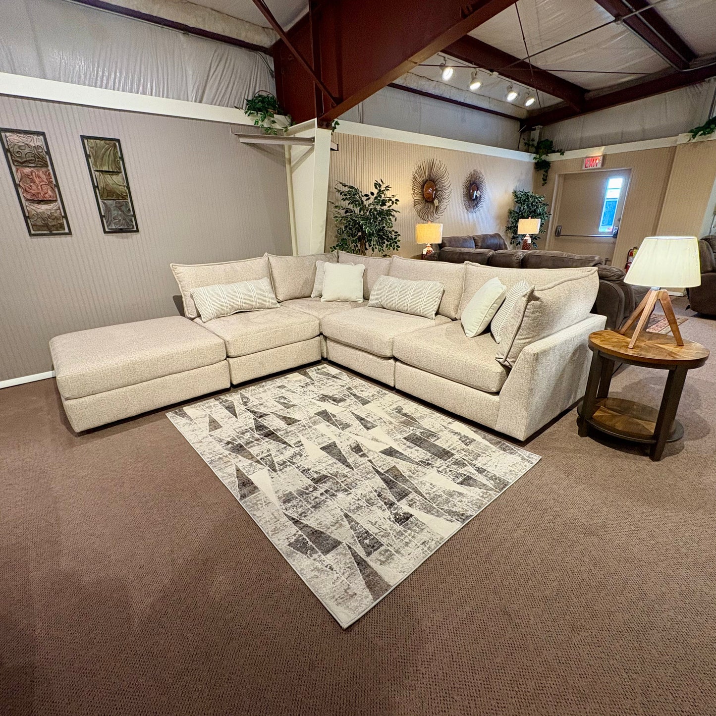 Tyler McLovin OatMeal Sectional