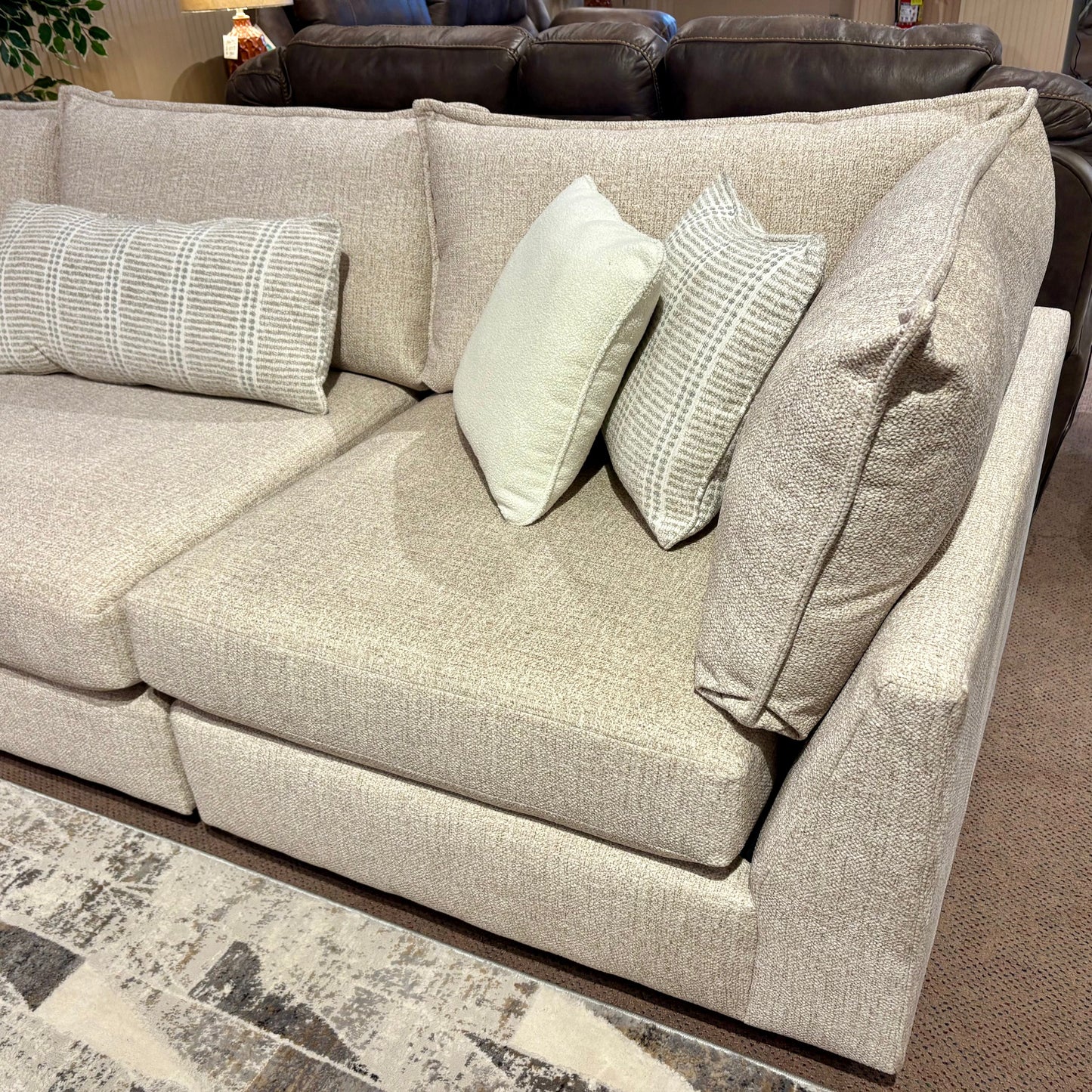 Tyler McLovin OatMeal Sectional