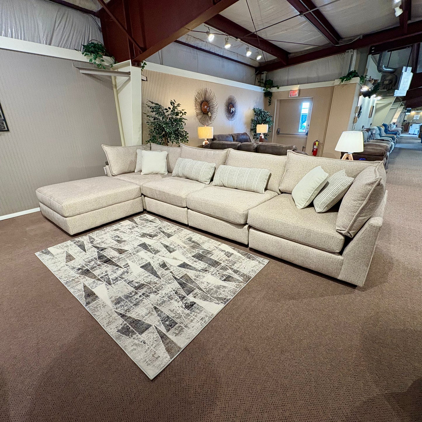 Tyler McLovin OatMeal Sectional