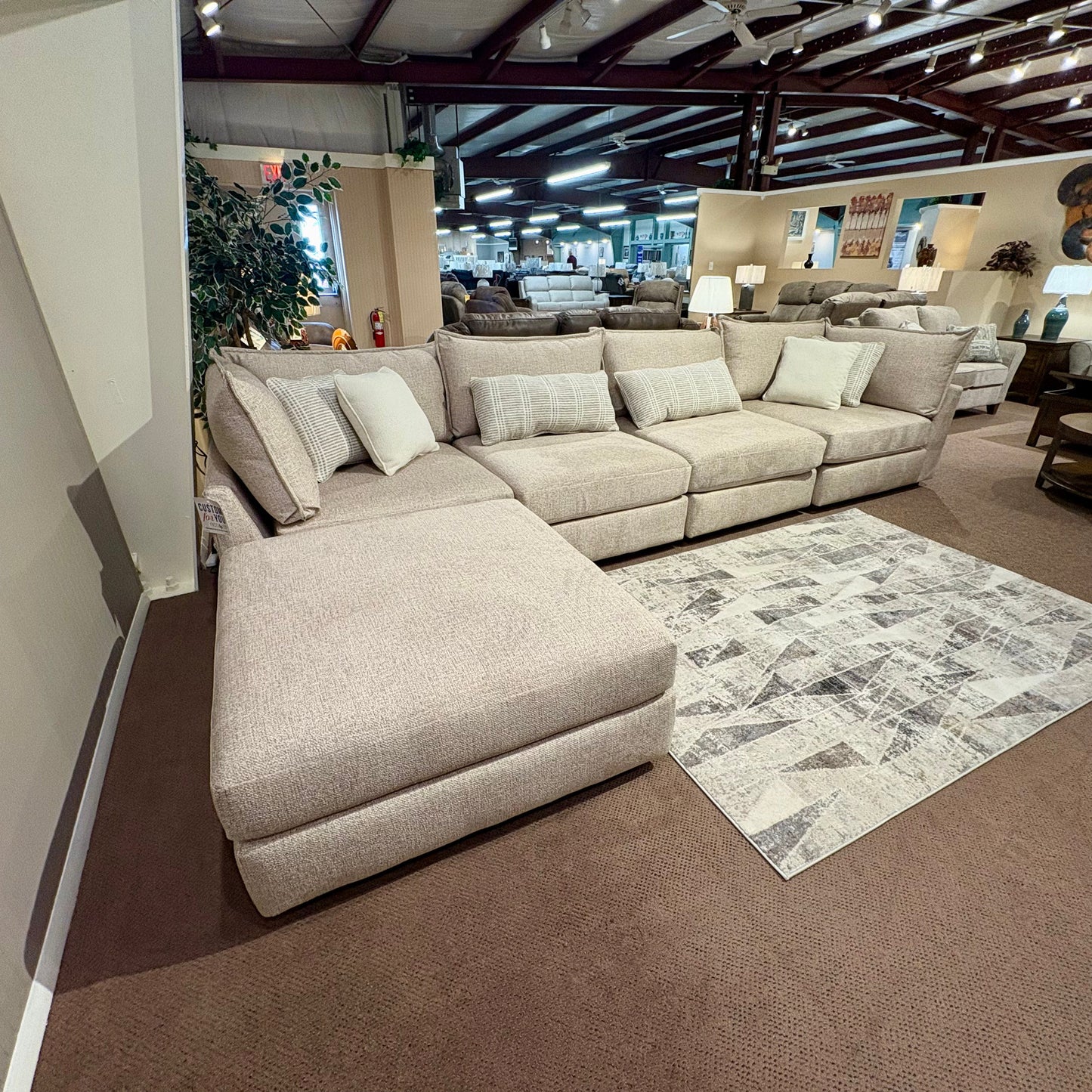 Tyler McLovin OatMeal Sectional